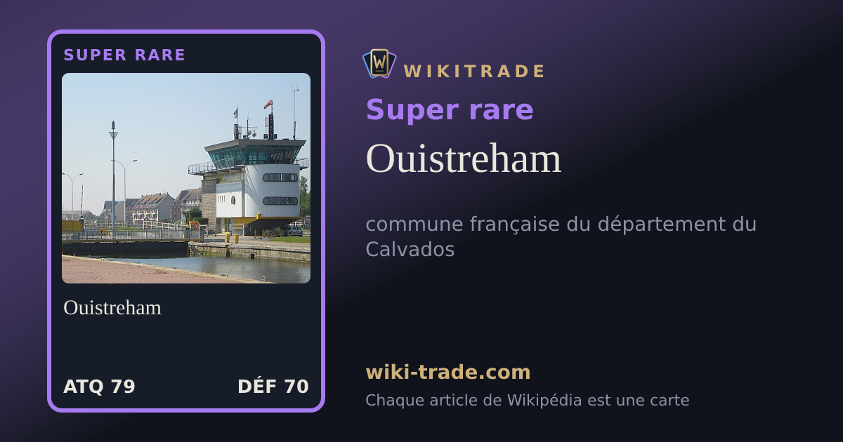 Ouistreham — carte Super rare