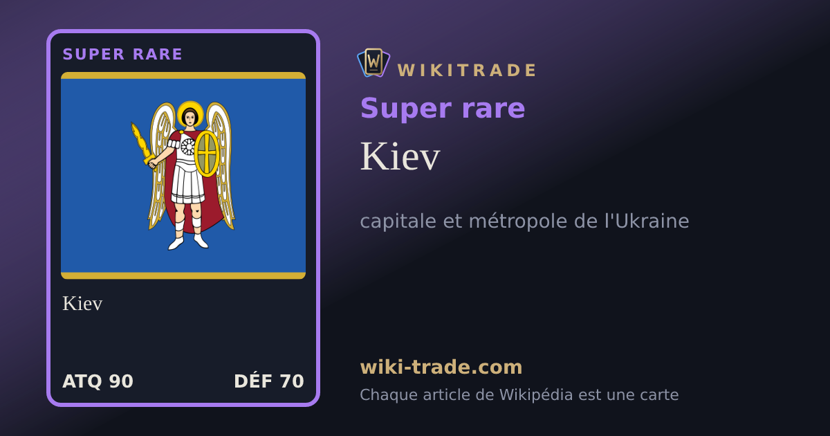 Kiev — carte Super rare