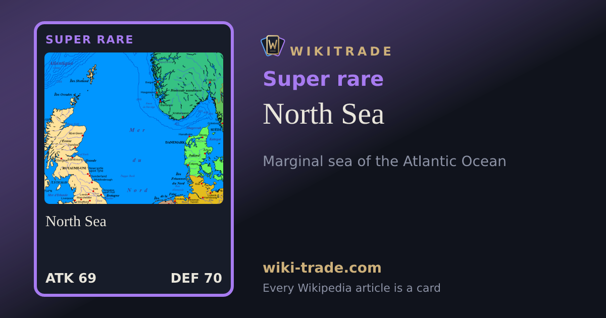 North Sea — Super rare card