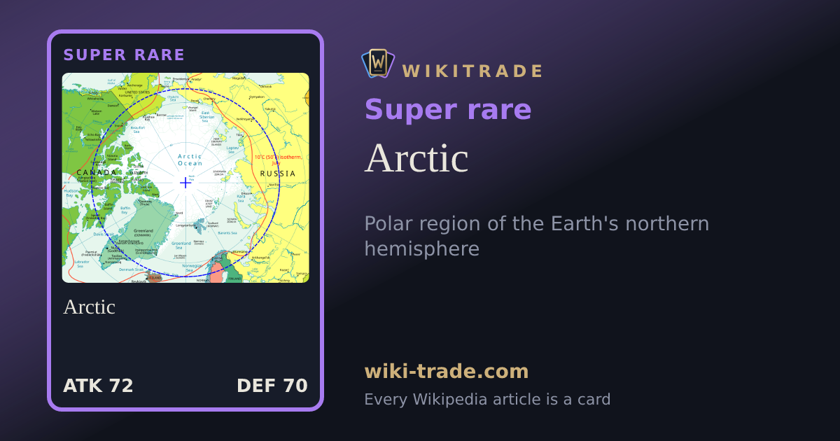 Arctic — Super rare card