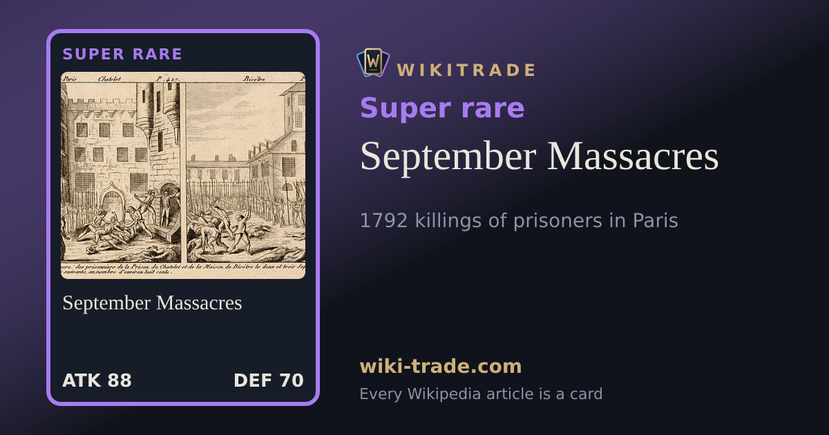 September Massacres — Super rare card