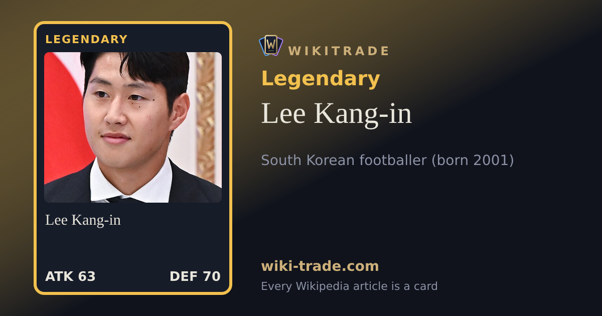 Lee Kang-in — Legendary card