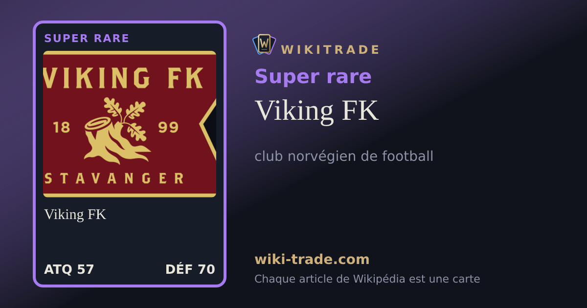 Viking FK — carte Super rare