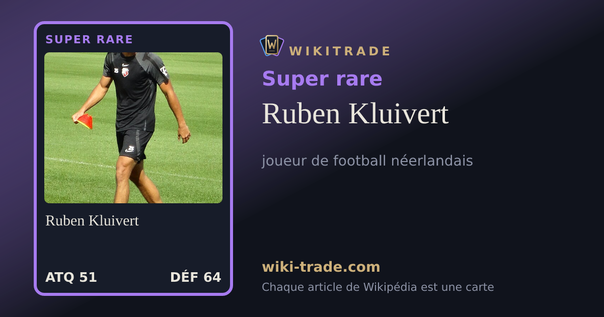 Ruben Kluivert — carte Super rare