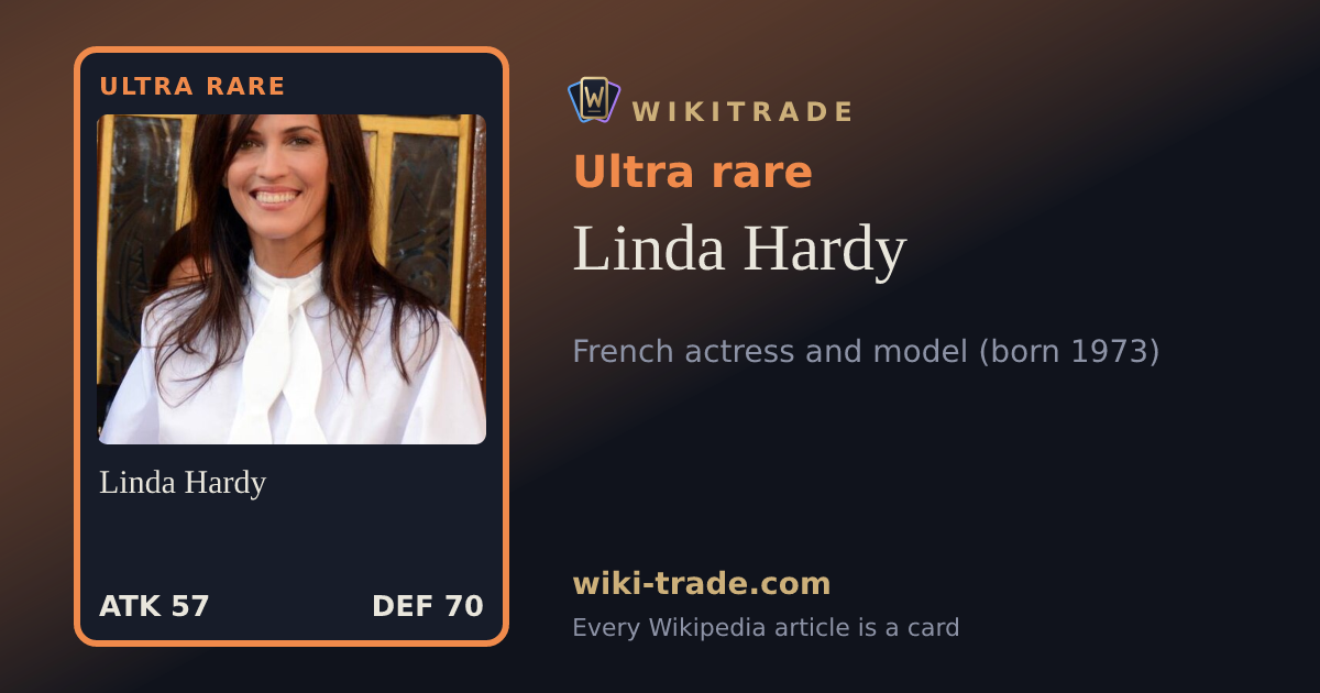 Linda Hardy — Ultra rare card
