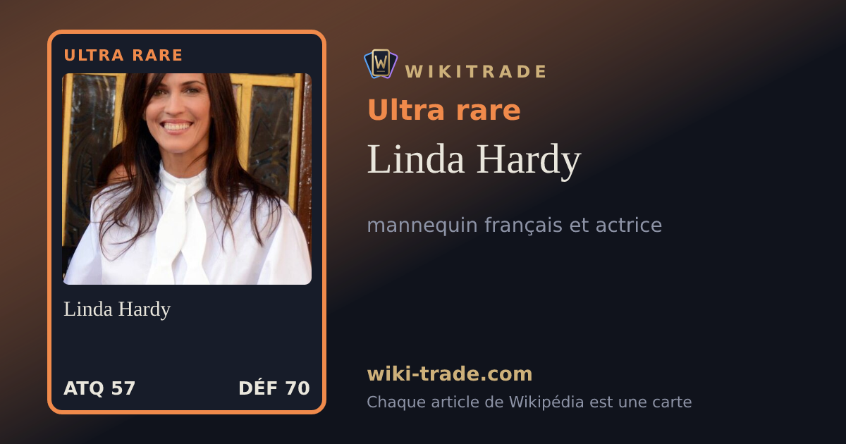 Linda Hardy — carte Ultra rare