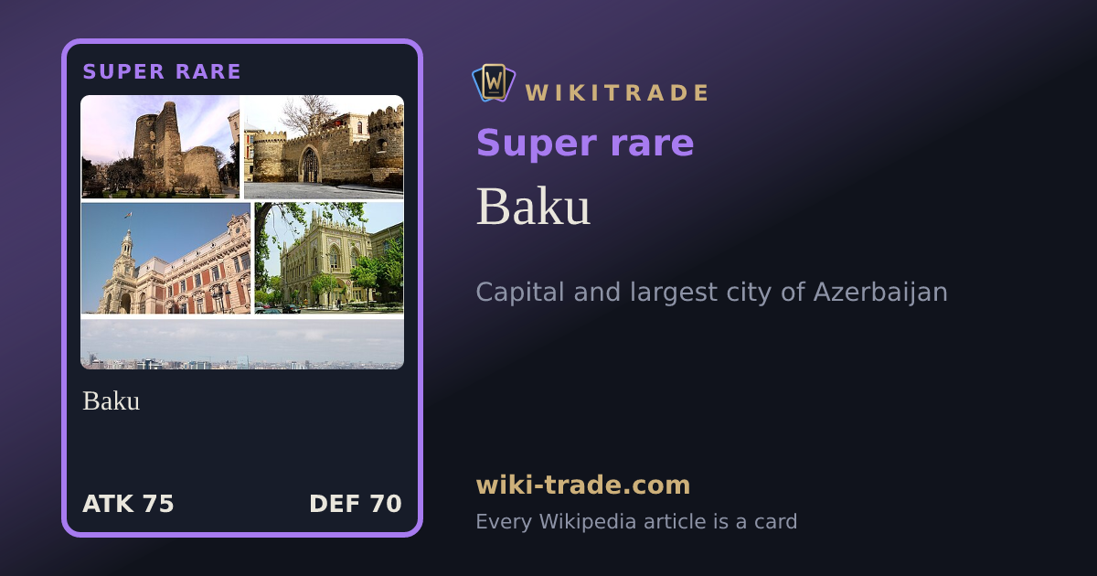 Baku — Super rare card