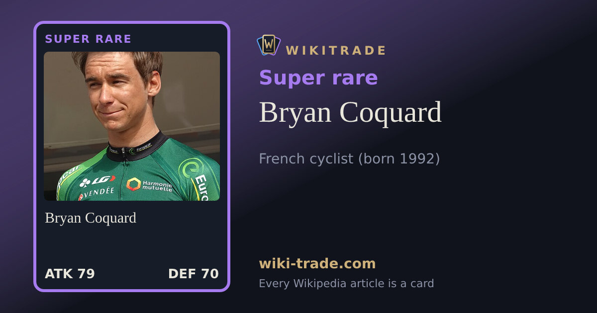 Bryan Coquard — Super rare card