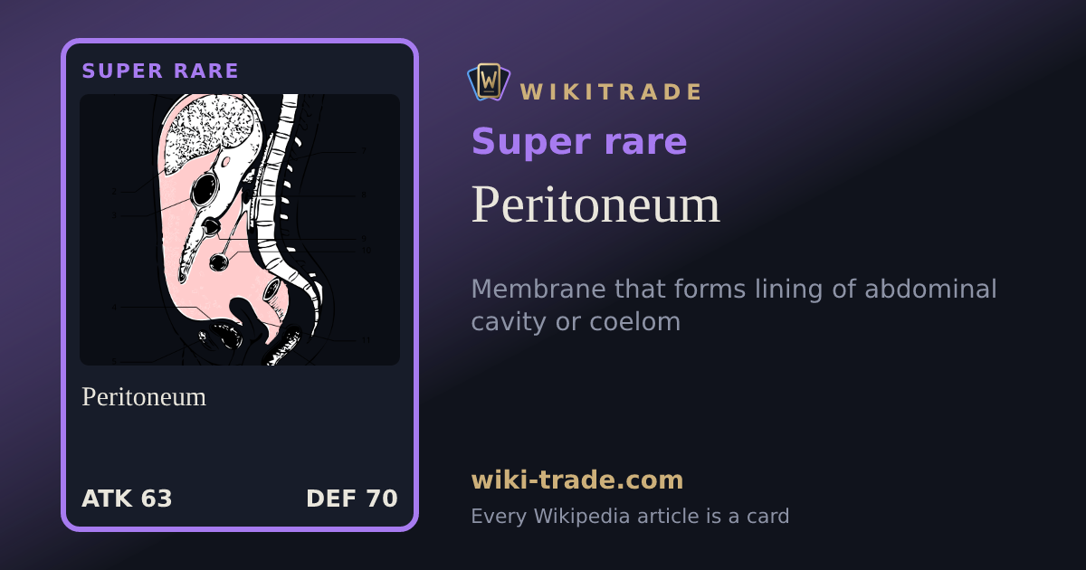 Peritoneum — Super rare card
