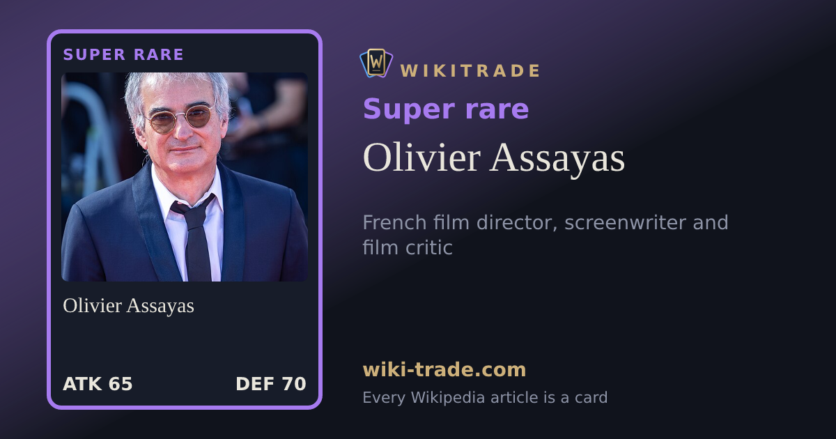 Olivier Assayas — Super rare card