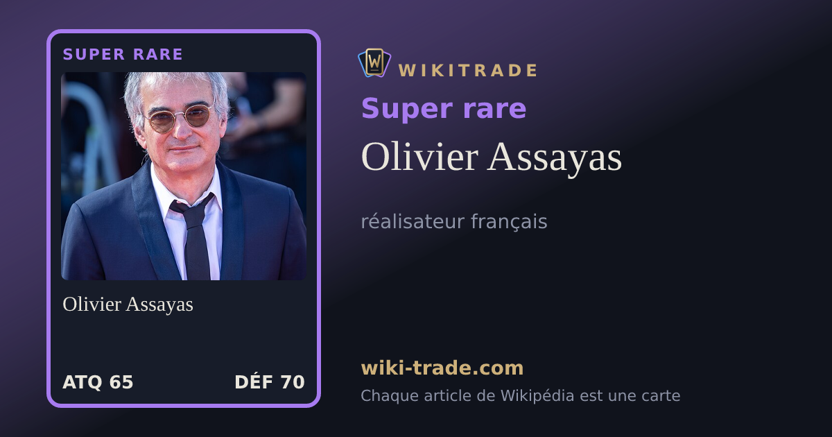 Olivier Assayas — carte Super rare
