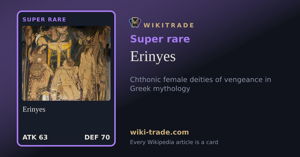 Erinyes — Super rare card