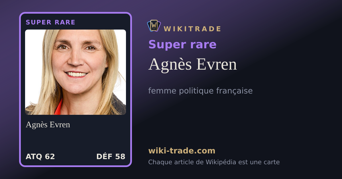 Agnès Evren — carte Super rare