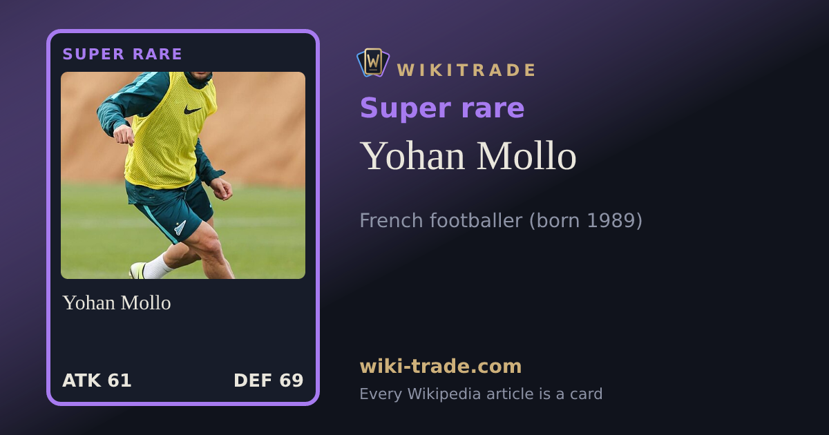 Yohan Mollo — Super rare card