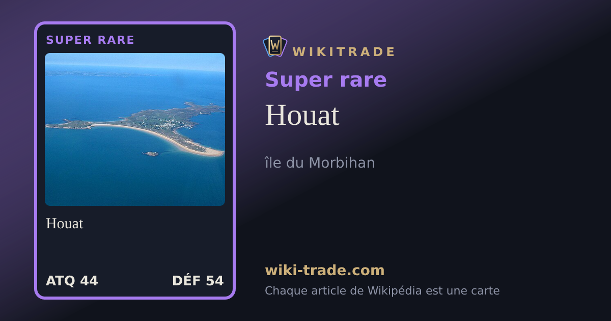 Houat — carte Super rare