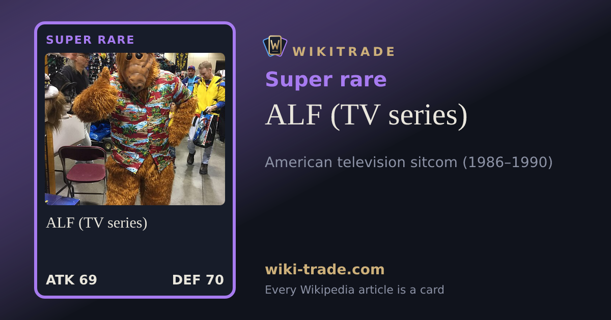ALF (TV series) — Super rare card