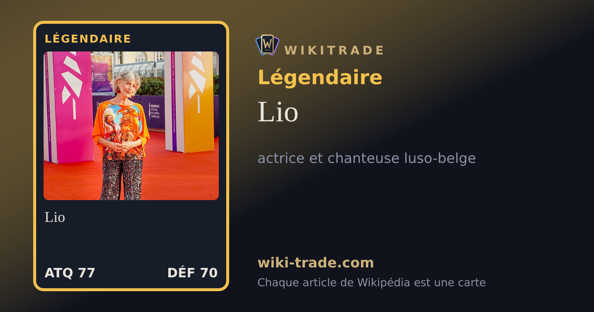 Lio — carte Légendaire