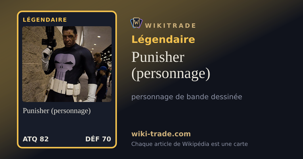 Punisher (personnage) — carte Légendaire