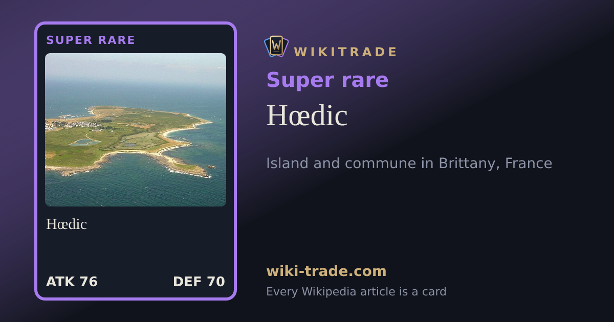 Hœdic — Super rare card