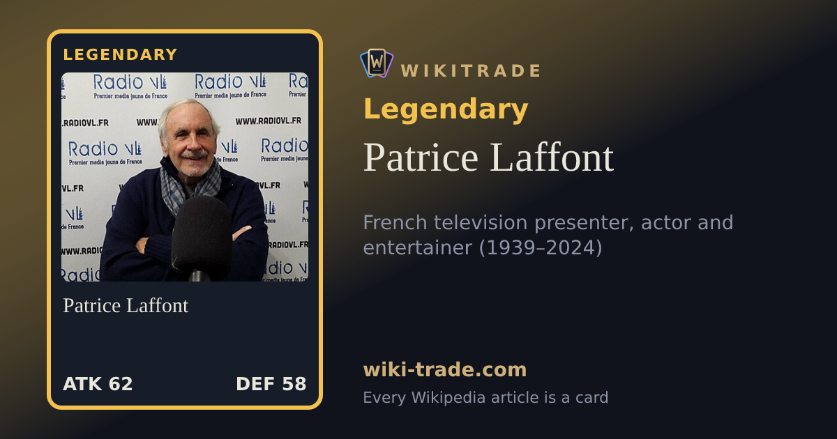 Patrice Laffont — Legendary card