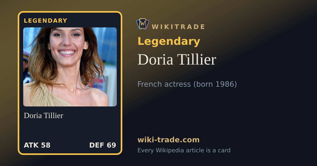 Doria Tillier — Legendary card