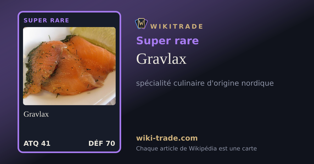 Gravlax — carte Super rare