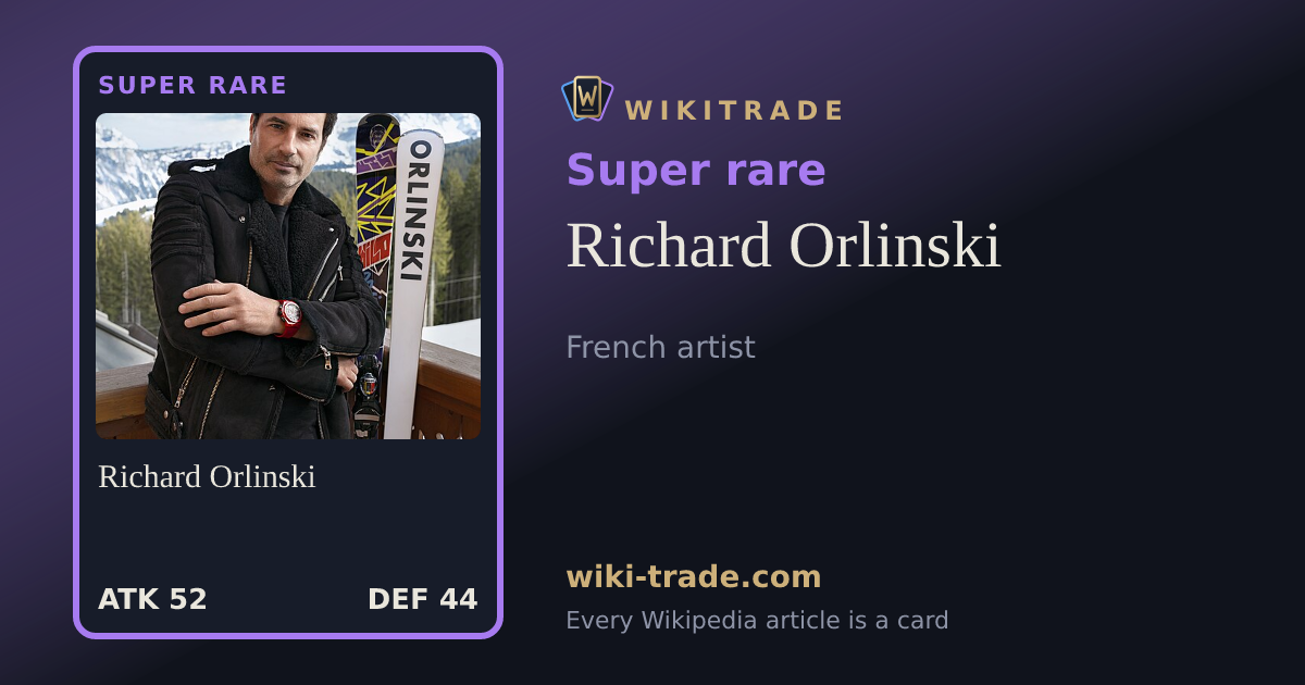 Richard Orlinski — Super rare card