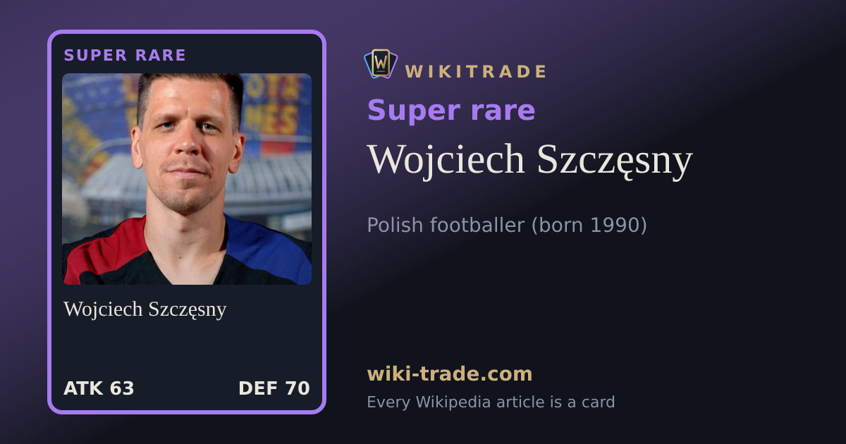 Wojciech Szczęsny — Super rare card