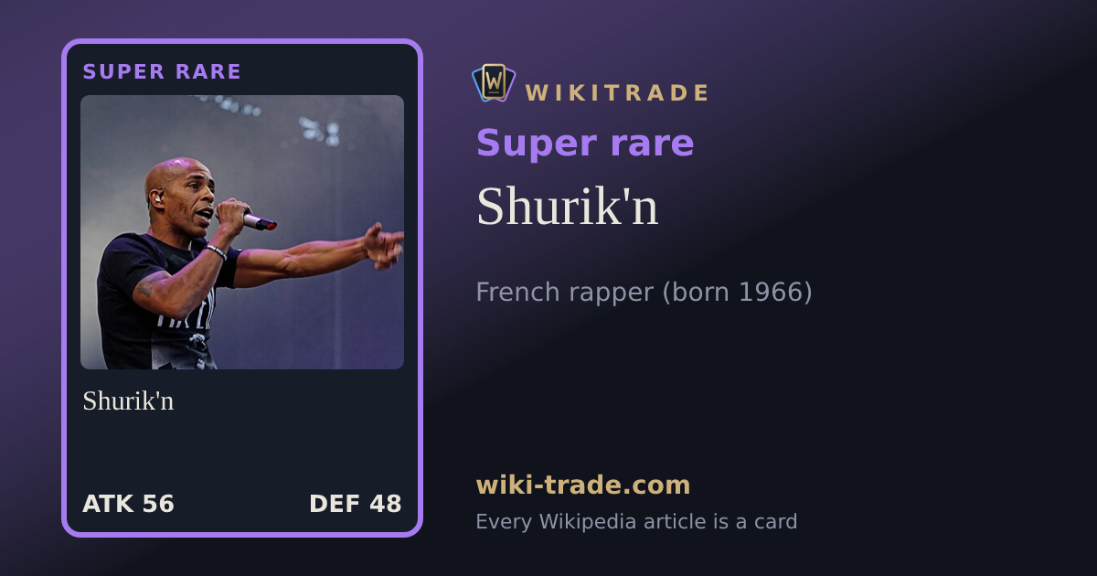 Shurik'n — Super rare card