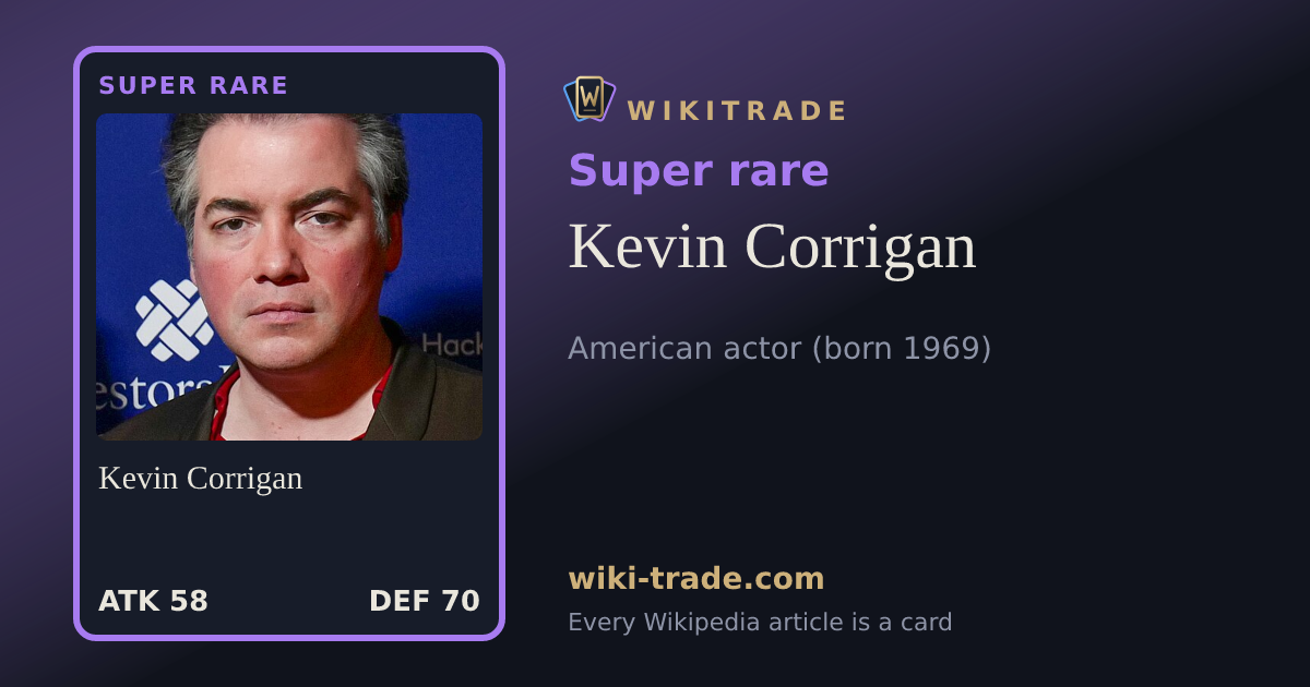 Kevin Corrigan — Super rare card
