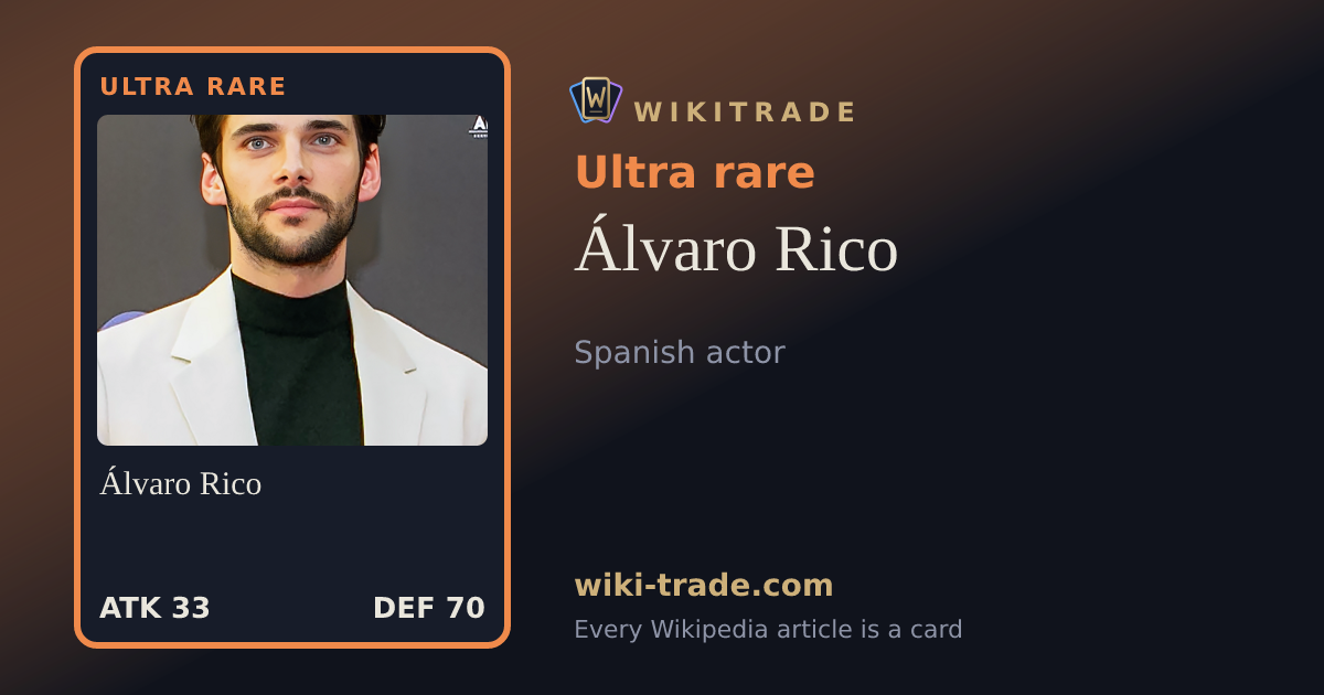 Álvaro Rico — Ultra rare card