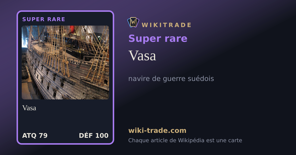 Vasa — carte Super rare