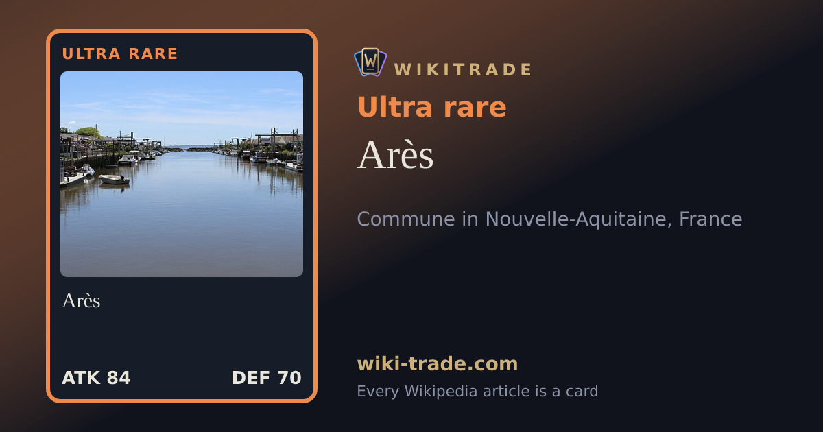 Arès — Ultra rare card