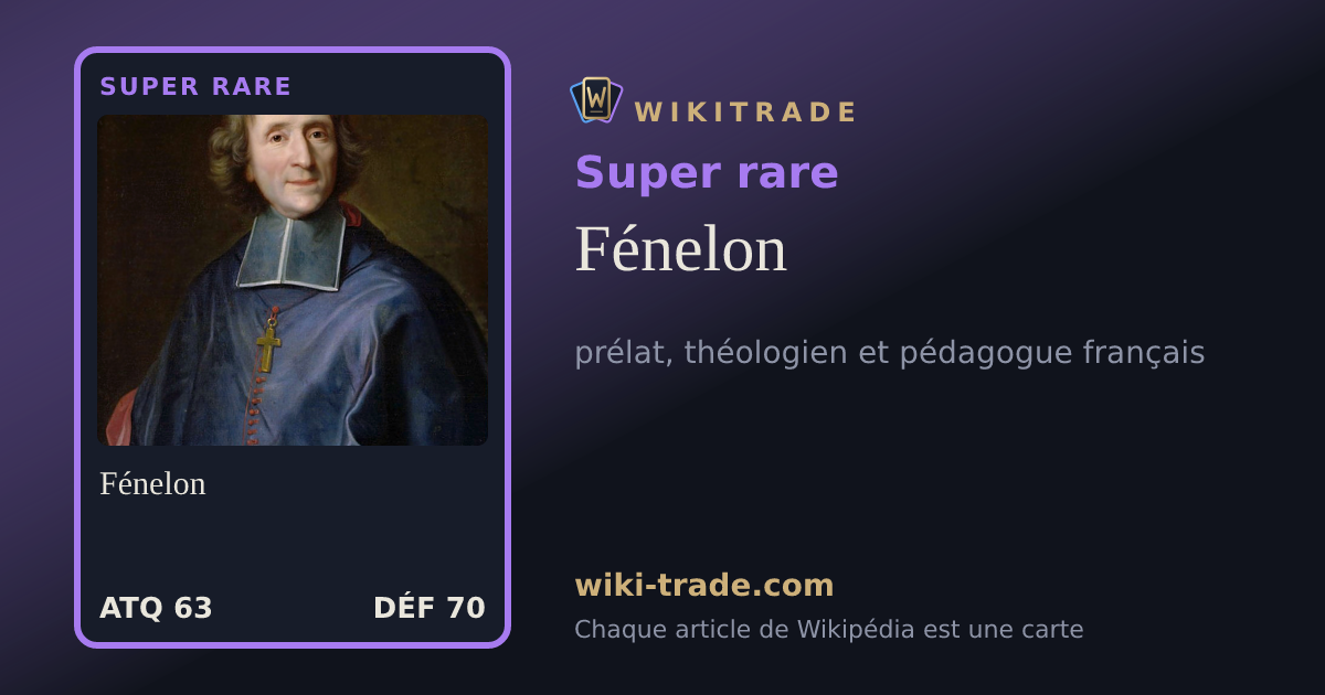 Fénelon — carte Super rare