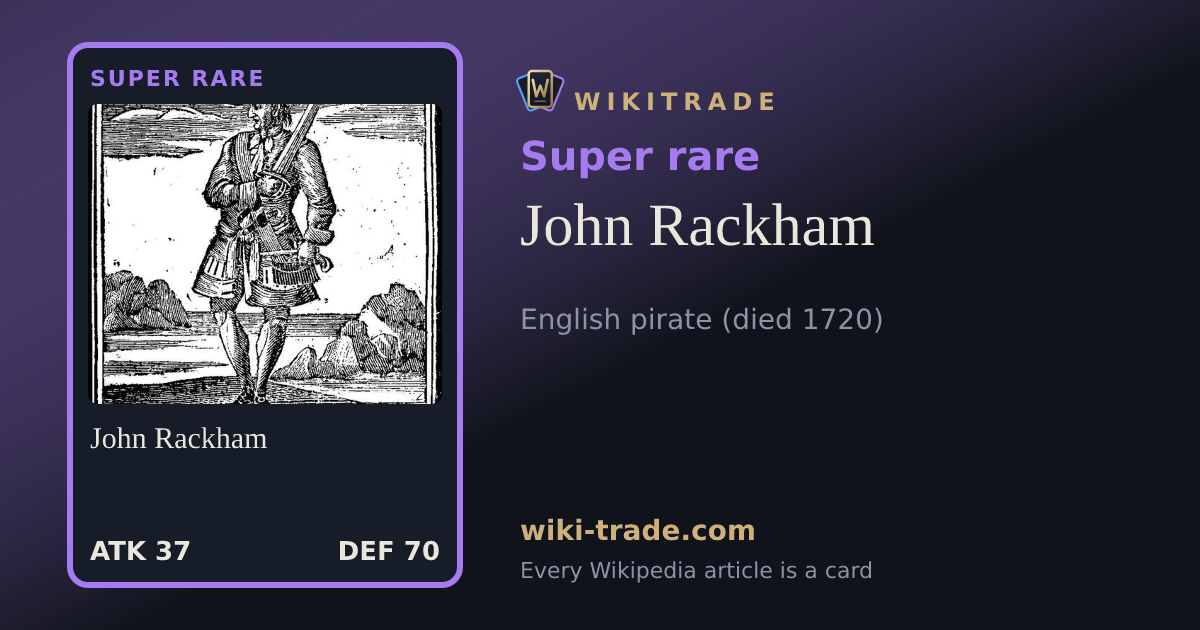 John Rackham — Super rare card