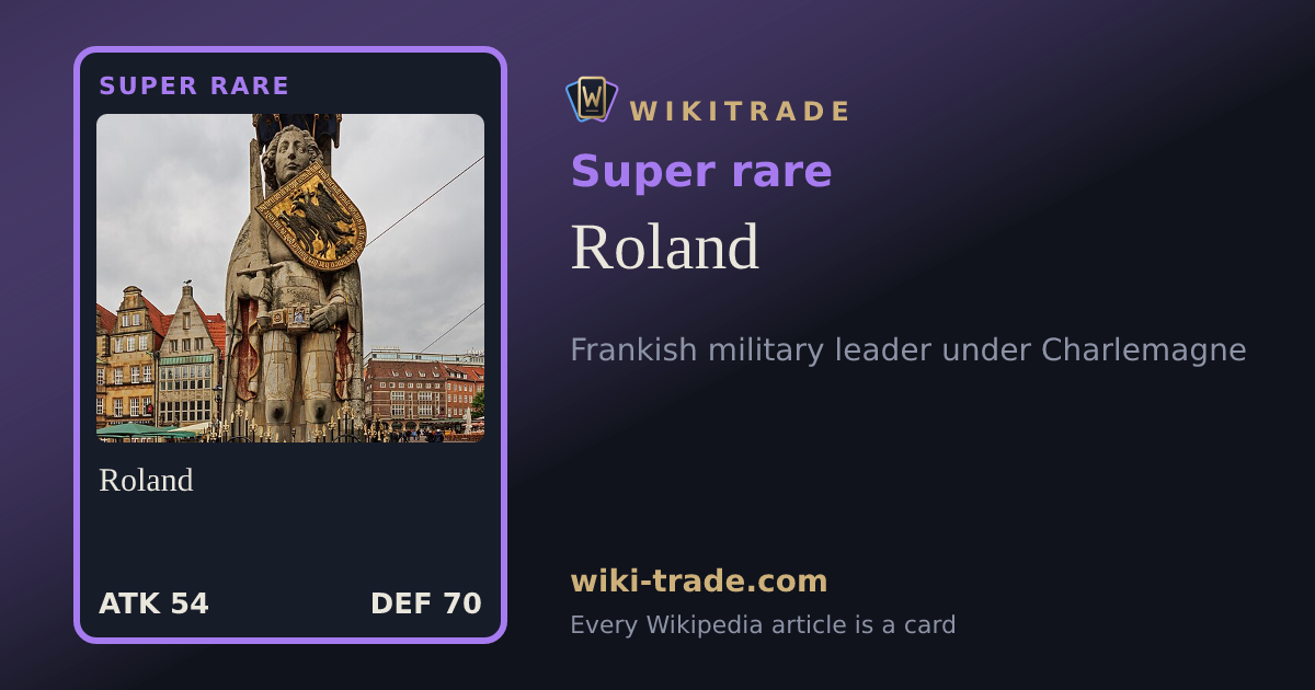 Roland — Super rare card