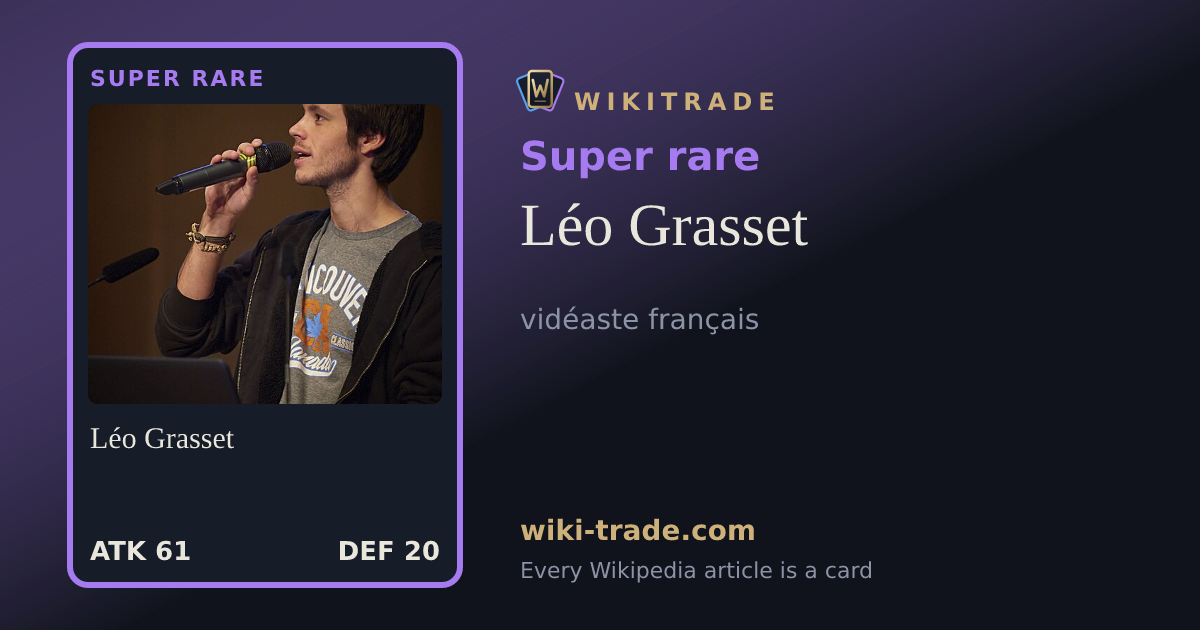 Léo Grasset — Super rare card