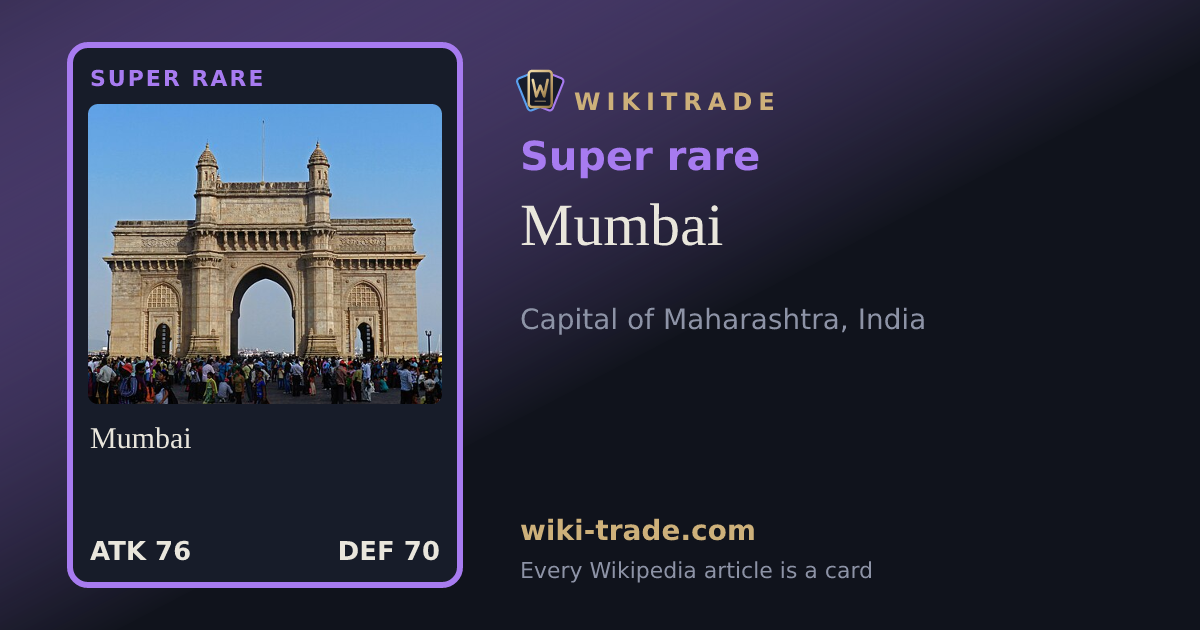 Mumbai — Super rare card