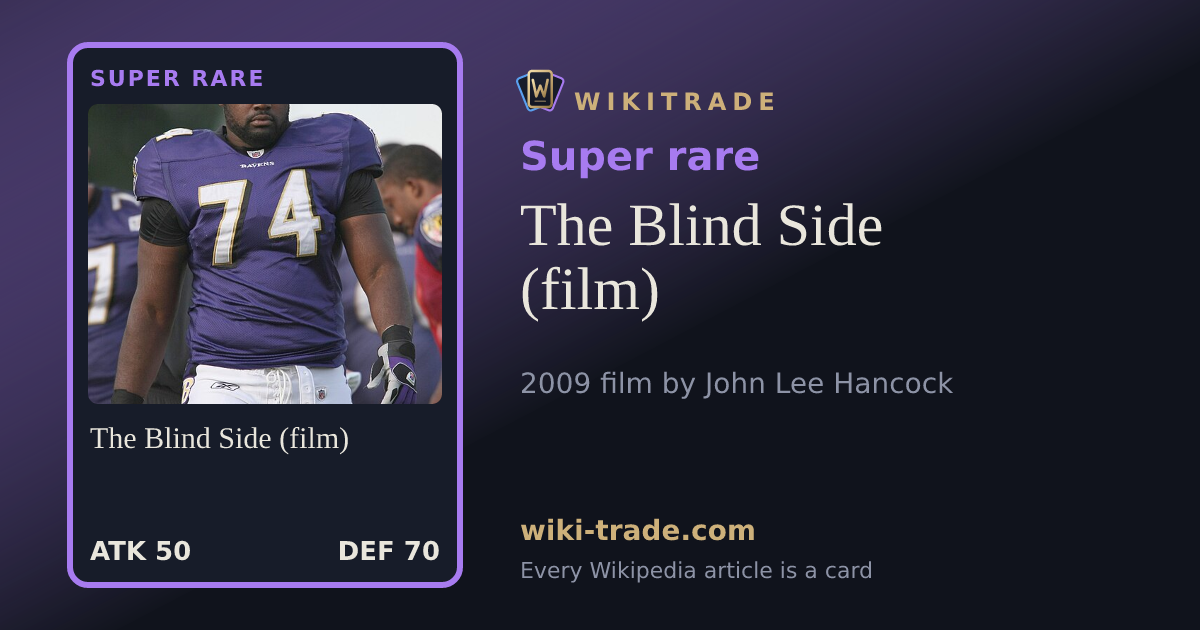 The Blind Side (film) — Super rare card