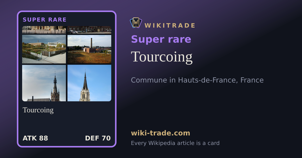 Tourcoing — Super rare card