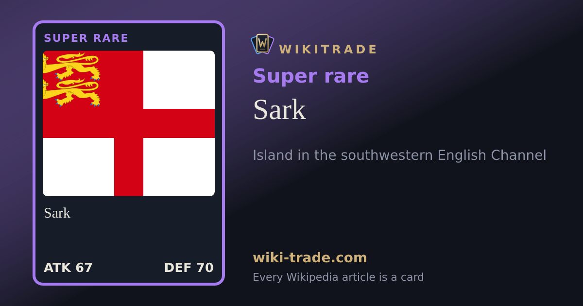 Sark — Super rare card