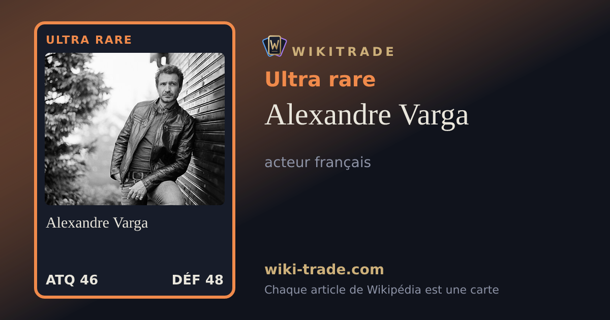 Alexandre Varga — carte Ultra rare