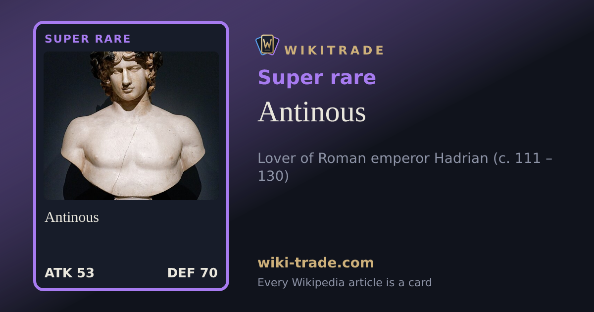 Antinous — Super rare card
