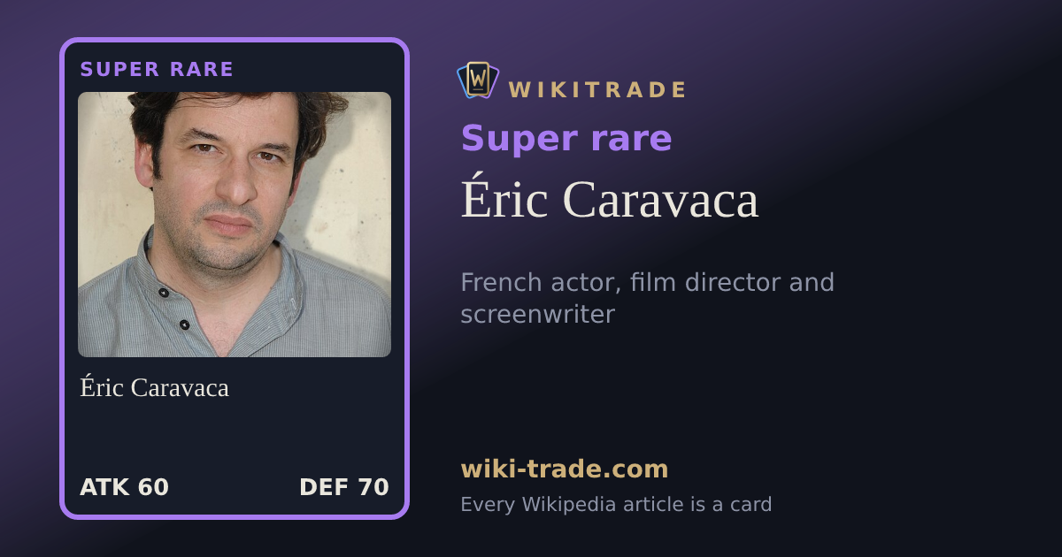 Éric Caravaca — Super rare card