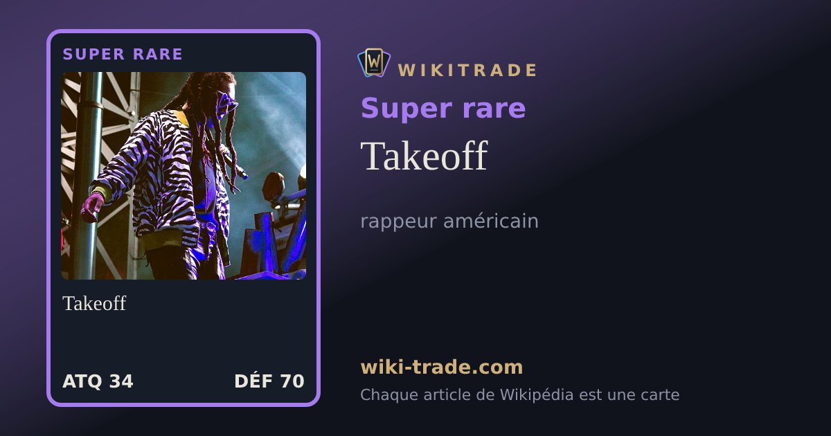 Takeoff — carte Super rare