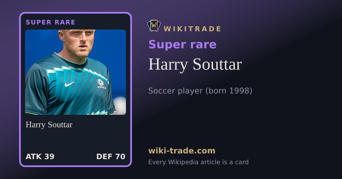 Harry Souttar — Super rare card