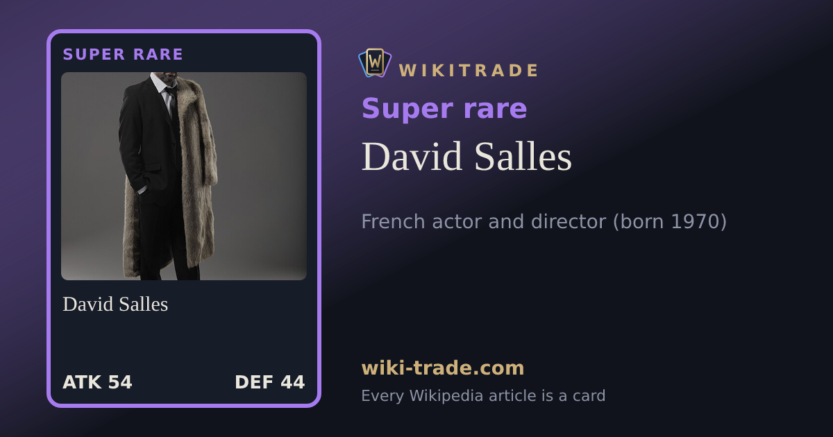 David Salles — Super rare card