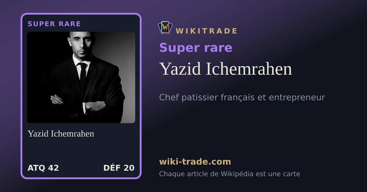Yazid Ichemrahen — carte Super rare