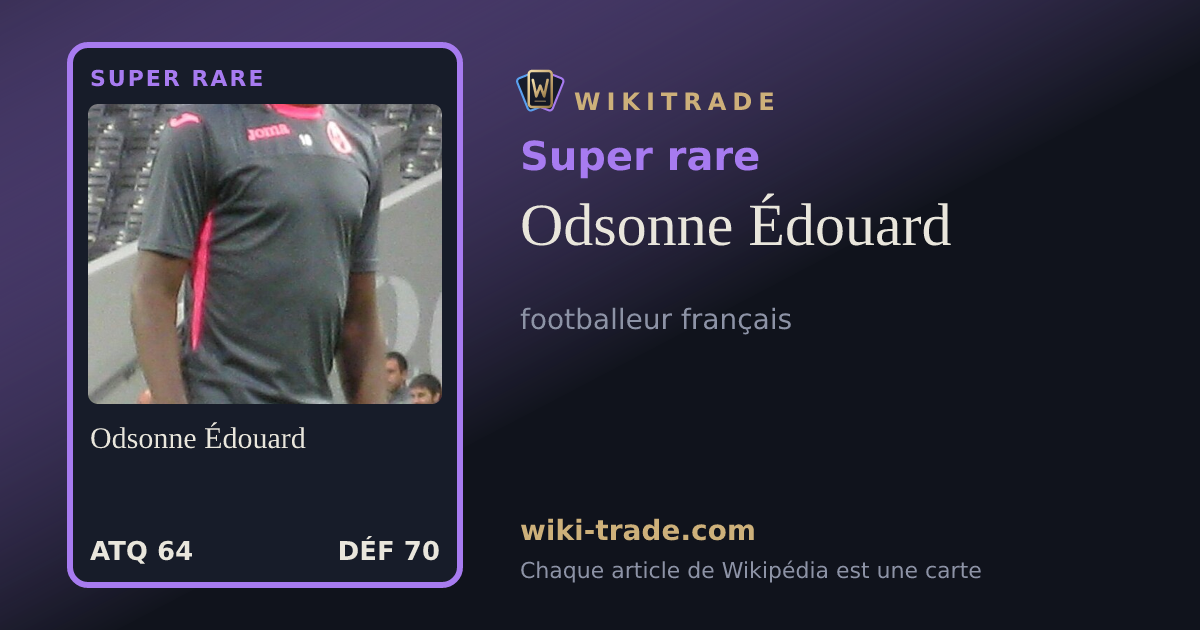 Odsonne Édouard — carte Super rare