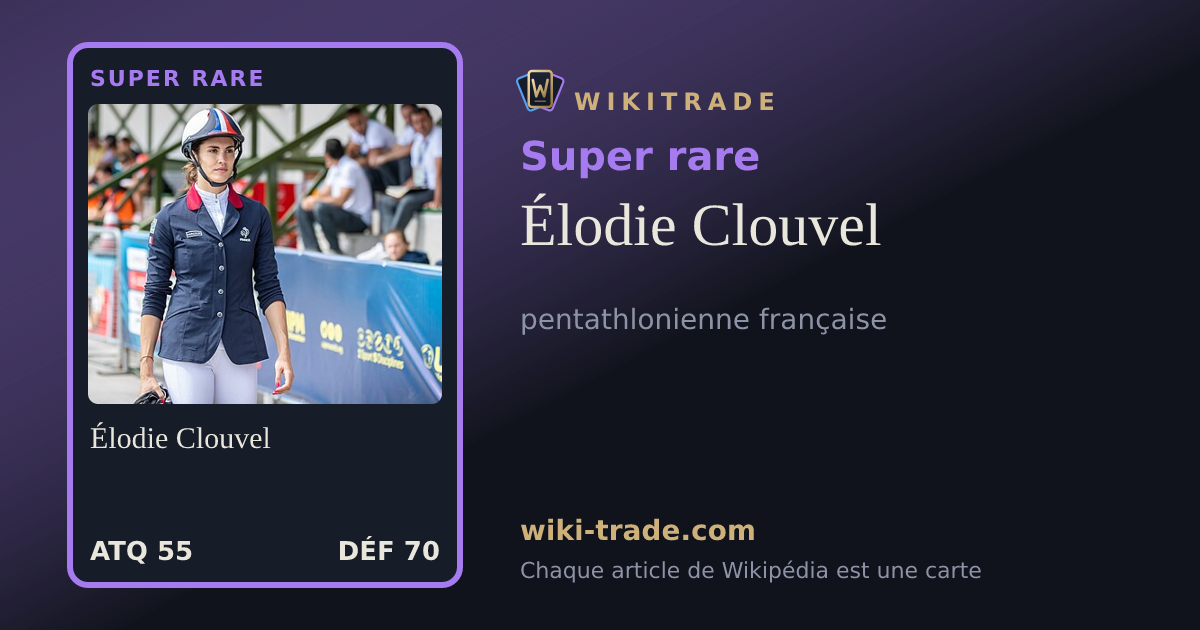 Élodie Clouvel — carte Super rare